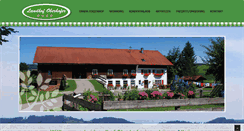 Desktop Screenshot of ferienhof-oberhofer.de